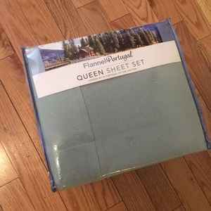 Queen Size Flannel Sheet Set